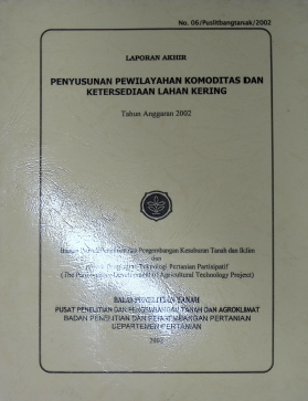 Cover PENYUSUNAN PEWILAYAHAN KOMODITAS DAN KETERSEDIAAN LAHAN KERING