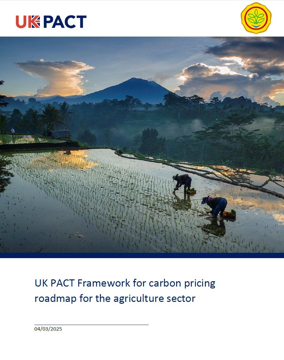 Cover UK PACT Framework for carbon pricing roadmap for the agriculture sector