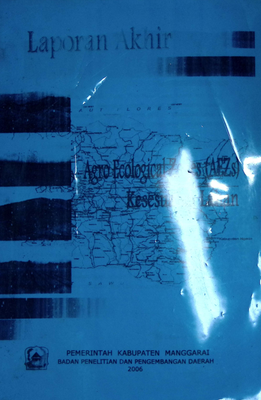 Cover LAPORAN AKHIR ARGO ECOLOGIKA ( AEZS) KESESUAIAN LAHAN