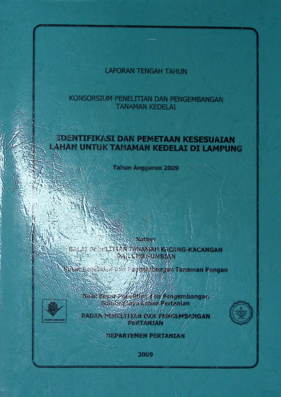 Cover LAPORAN TENGAH TAHUN IDENTIFIKASI DAN PEMETAAN