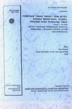 Cover PTT SEMI DETAIL DAERAH MAGEPANDA, FLORES PROVINSI NTT