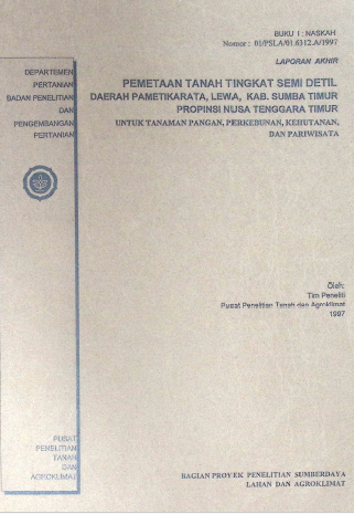 Cover PTTS DAERAH PAMETIKARATA, LEWA, KAB. SUMBA TIMUR NTT