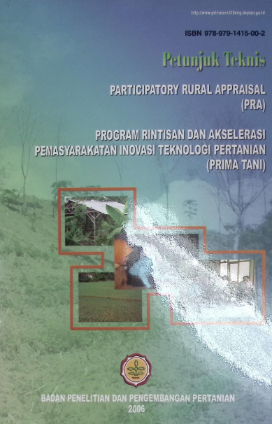 Cover PROGRAM RINTISAN DAN AKSELERASI PEMASYARAKATAN INOVASI TEKNOLOGI PERTANIAN