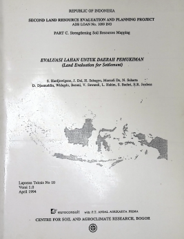 Cover EVALUASI LAHAN UNTUK DAERAH PEMUKIMAN