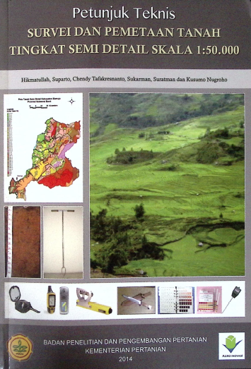 Cover PETUNJUK TEKNIS SURVEI DAN PEMETAAN TANAH TINGKAT SEMI DETAIL SKALA 1;50'000