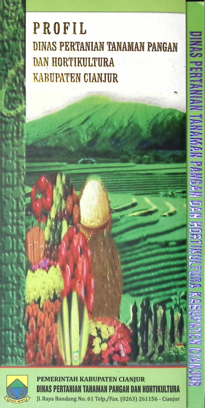 Cover PROFIL DINAS PERTANIAN TANAMAN