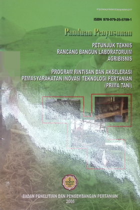 Cover PANDUAN PENYUSUNAN PETUNJUK TEKNIS RANCANG BANGUN LABORATORIUM AGRIBISNIS  (2)