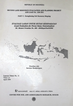 Cover EVALUASI LAHAN UNTUK HUTAN KESEPAKATAN