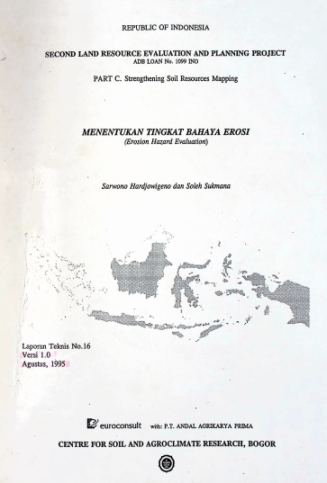 Cover MENENTUKAN TINGKAT BAHAYA EROSI