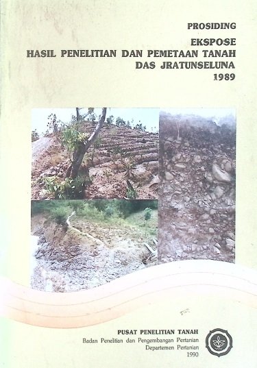 Cover EKPOSE HASIL PENELITIAN DAN PEMATAAN TANAH DAS JRATUNSELUNA