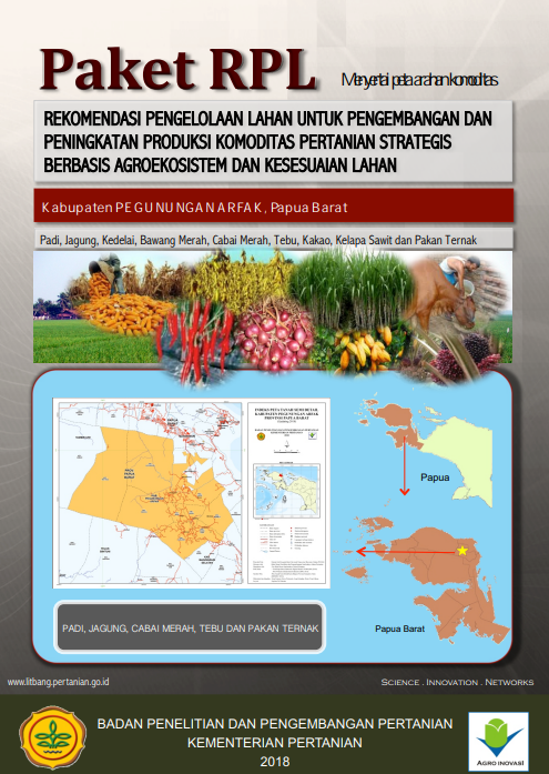 Cover Buku RPL Kabupaten Pegunungan Arfak