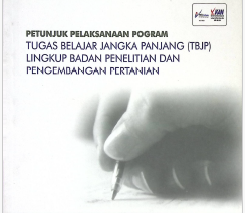 Cover PETUNJUK PLAKSANAAN TUGAS BELAJAR JANGKA PANJANG (TBJP) LINGKUP BADAN PENELITIAN DAN PENGEMBANGAN PERTANIAN