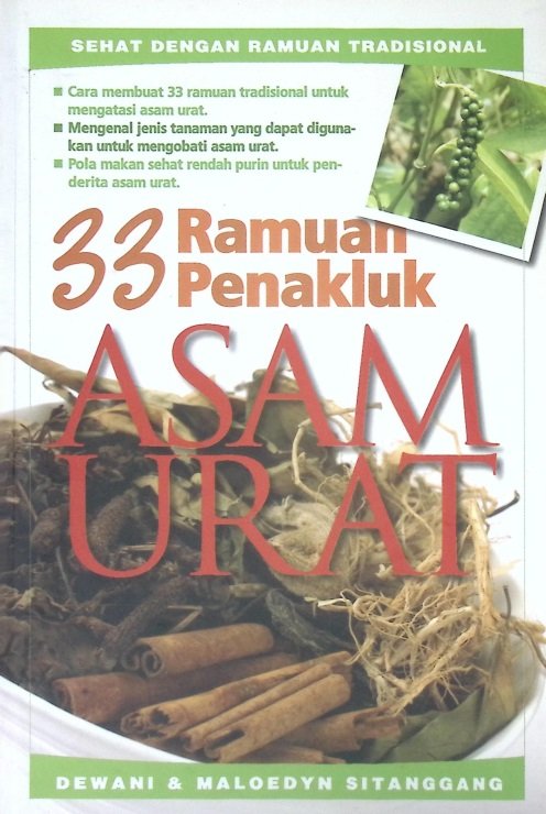 Cover 33 RAMUAN PENAKLUK ASAM URAT