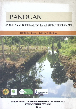 Cover PANDUAN PENGELOLAAN BERKELANJUTAN LAHAN GAMBUT TERDEGRADASI