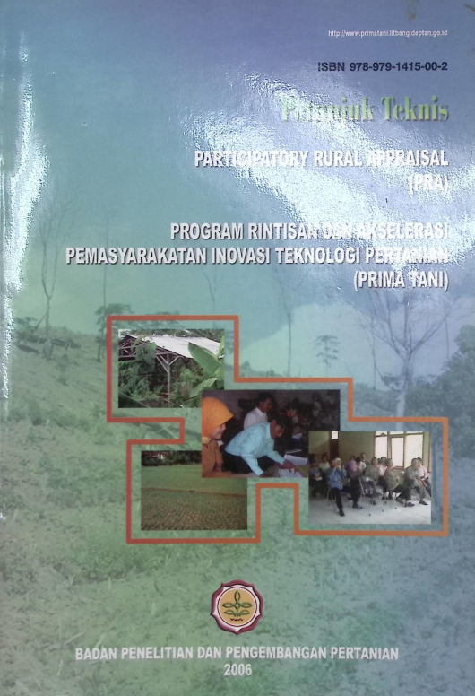 Cover PETUNJUK TEKNIS PARTICIPATORY RURAL APPRAISAL(PRA)