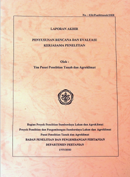 Cover PENYUSUNAN RENCANA DAN EVALUASI KERJASAMA PENELITIAN