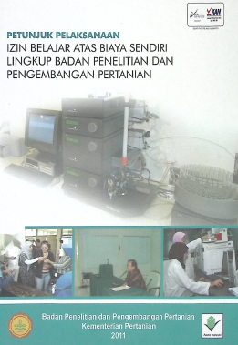 Cover PETUNJUK PELAKSANAAN IZIN BELAJAR ATAS BIAYA SENDIRI LINGKUP BADAN PENELITIAN DAN PENGEMBANGAN PERTANIAN 2 BUKU
