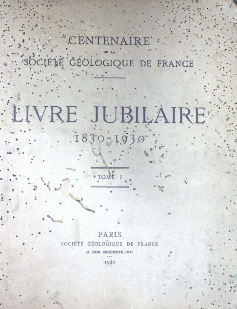 Cover LIVRE JUBILAIRE 1830-1930