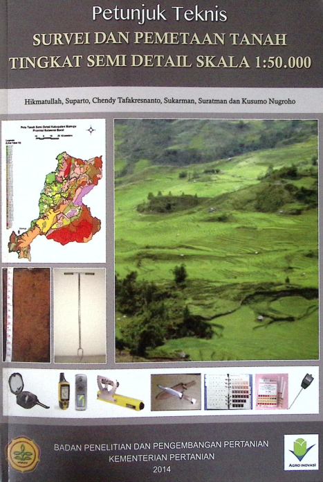 Cover PETUNJUK TEKNIS SURVEI DAN PEMETAAN TANAH TINGKAT SEMI DETAIL SKALA 1;50'000