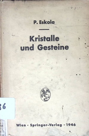 Cover KRISTALLE UND GESTEINE