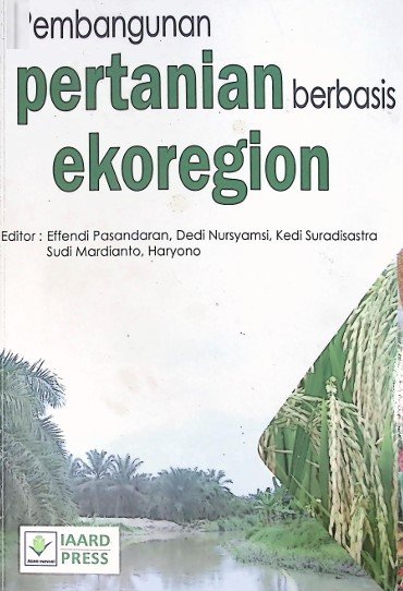 Cover Pembangunan Pertanian Berbasis Ekoregion
