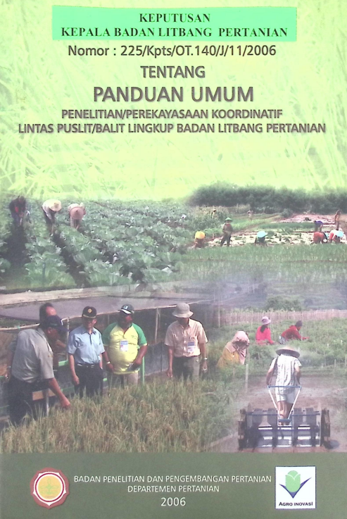 Cover KEPUTUSAN KEPALA LITBANG BADAN PERTANIAN