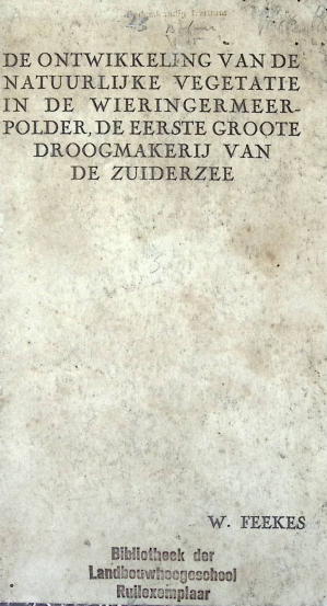 Cover DE ONTWIKKELING VAN DE NATUURLIJKE