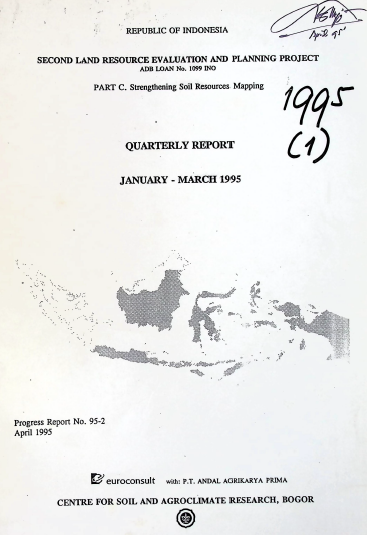 Cover QUARTERLY REPORT 1995 (1)