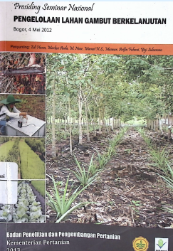 Cover PROSIDING SEMINAR NASIONAL PENGELOLAAN LAHAN GAMBUT BERKELANJUTAN