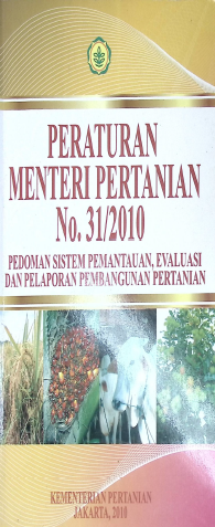 Cover PERATURAN MENTERI PERTANIAN