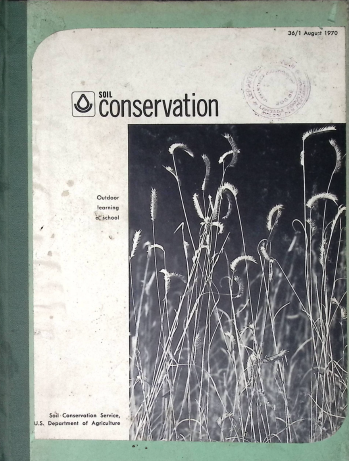Cover SOIL CONSERVATION 1970