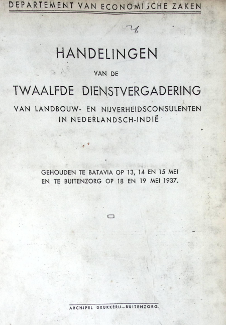 Cover HANDELINGEN VAN DE TWAALEDE DIENSTVERGADERING