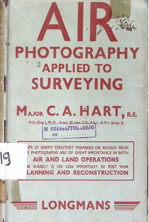 Cover Air Photography Applied to Surveying