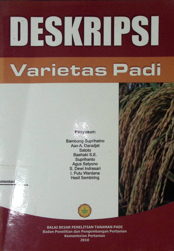 Cover DESKRIPSI VARIETAS PADI