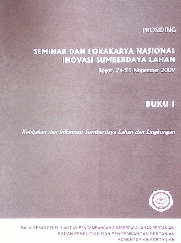 Cover PROSIDING SEMINAR DAN LOKAKARYA NASIONAL INOVASI SUMBER DAYA LAHAN