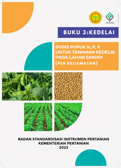 Cover Dosis Pupuk N, P, K untuk Tanaman Kedelai pada Lahan Sawah (per Kecamatan)
