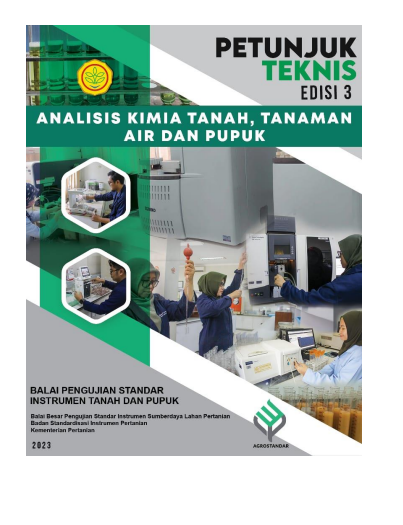 Cover Petunjuk Teknis Analisis Kimia Tanah, Tanaman, Air dan Pupuk edisi 3