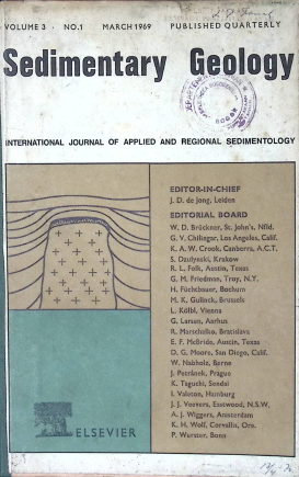 Cover SEDIMENTARY GEOLOGY  VOLUME 3