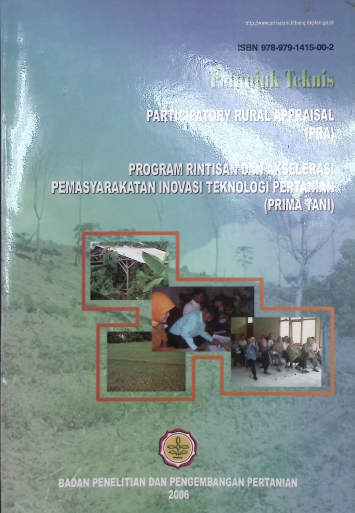 Cover PETUNJUK TEKNIS PARTICIPATORY RURAL APPRAISAL (PRA)