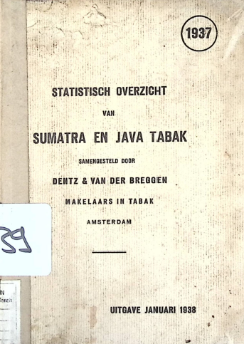 Cover SUMATRA EN JAVA TABAK