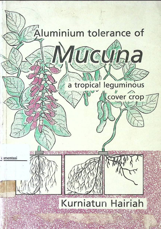 Cover ALUMUNIUM TOLERANCE OF MUCUNA A TROPICAL LEGUMINOUS COVER CROP