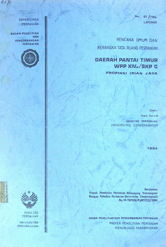 Cover SURVEI KT DAERAH PANTAI TIMUR IRIAN JAYA (2)