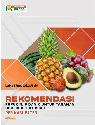 Cover REKOMENDASI PUPUK N, P, DAN K UNTUK TANAMAN HORTIKULTURA BUAH Edisi 2