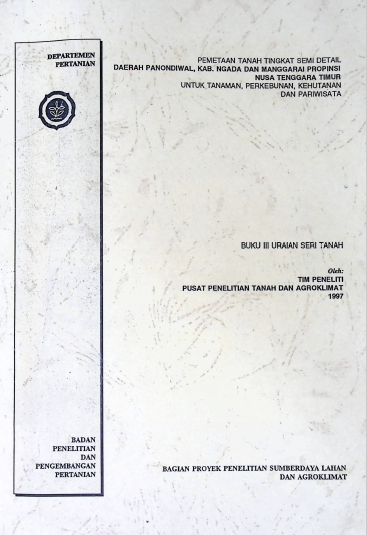 Cover PTTS DAERAH PANONDIAWAL, KAB NGADA, DAN MANGGARAI PROVINSI NTT