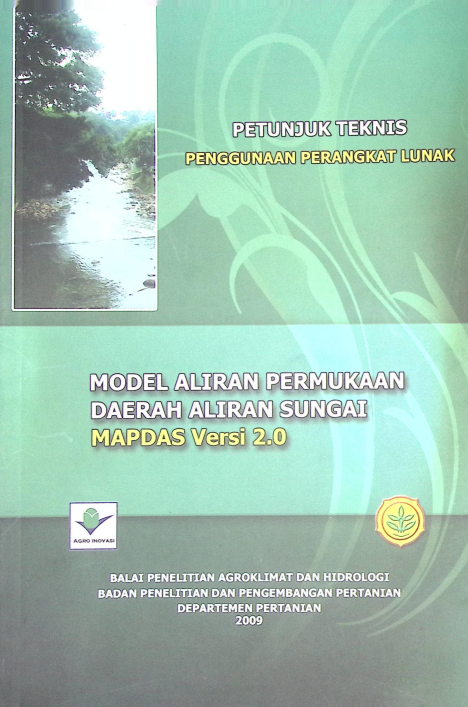 Cover M0DEL ALIRAN PERMUKAAN DAERAH A;IRAN SUNGAI MAODAS VERSI2.0