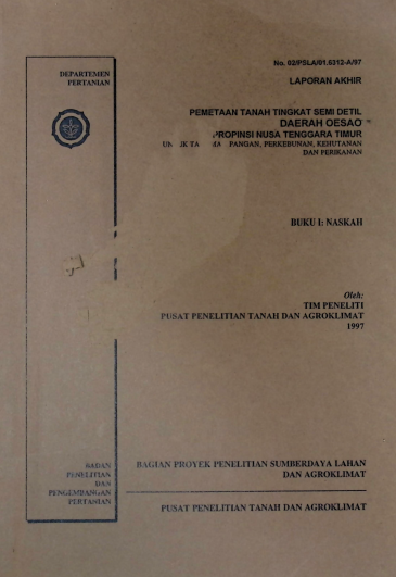 Cover PTTS DAERAH OESAO PROVINSI NTT