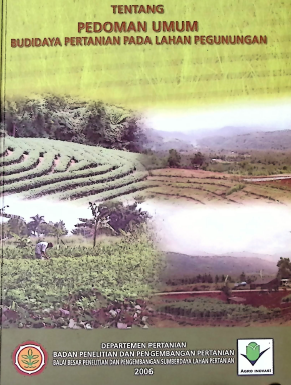 Cover TENTANG PEDOMAN UMUM BUDIDAYA PERTANIAN PADA LAHAN PEGUNUNGAN
