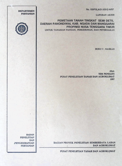 Cover PTTS DAERAH PANONDIAWAL KAB. NGANDA DAN MANGGARAI PROVINSI NTT