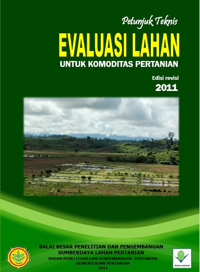 Cover Petujuk Teknis Evaluasi Lahan untuk Komditas Pertanian