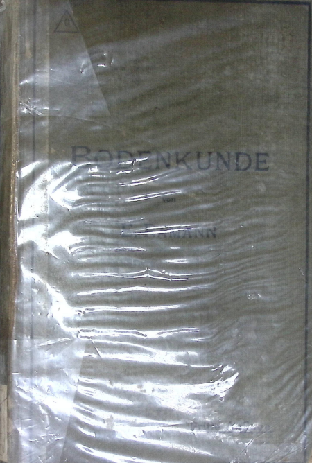 Cover BODENKUNDE E RAMANN